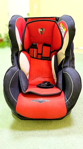 Used Red/Black Infant Car Seat (Rear/Forward Facing) - Good Condition