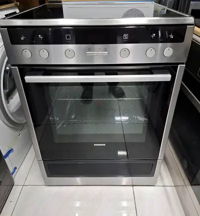 Siemens freestanding electric oven and stovetop - stainless steel