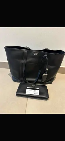 Prada handbag and wallet