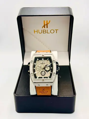 Hublot mens watch in original box — good condition