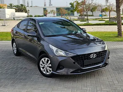 Hyundai Accent 2023 GCC Premium Condition Car Low KM Single Owned Family Sedan