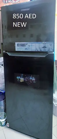Spacious Double-Door Refrigerator in Excellent Condition.
