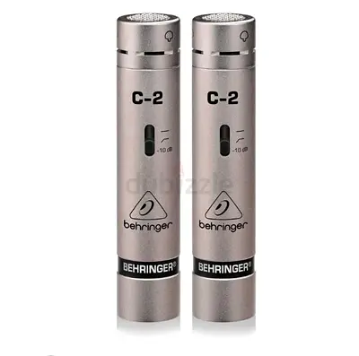 Behringer C-2 Pair Condenser Microphones - Brand New