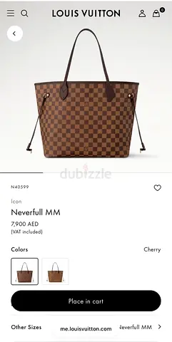 New Louis Vuitton Neverfull GM handbag