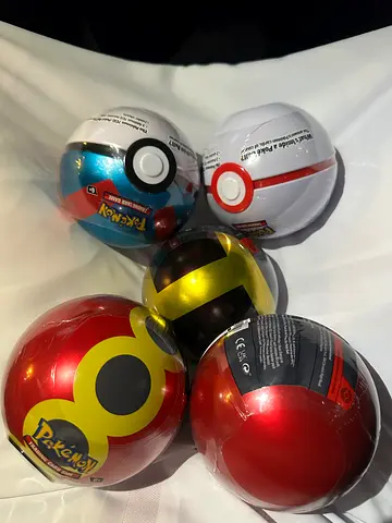 Pokemon ball tins