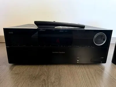 Harman Kardon AVR 170 Amplifier - Good Condition, Includes Remote