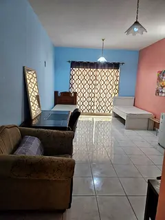 Mankhool next to golden sands 1 master bedroom for twin sharing Indian male each rent 2300