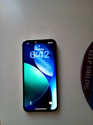 iPhone in good working condition with case