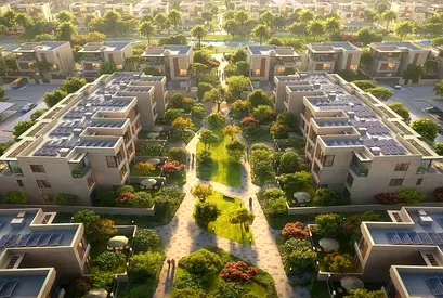 Corner Villa 3 Bed + Maid + Closed Kitchen + Store | 0% Services Fees For 3 Years | Reducing Long-Term Utility Costs | Integrated Green Community