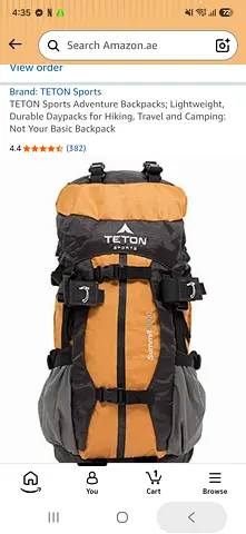 TETON Sports Adventure Backpacks; Lightweight, Summit 1500/ 25 Liters