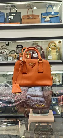 Prada Brown Leather Handbag