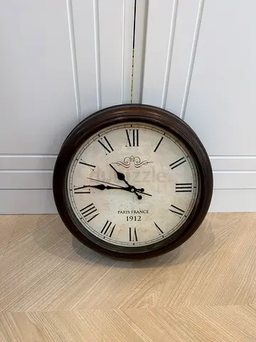 Vintage Paris France 1912 Wall Clock