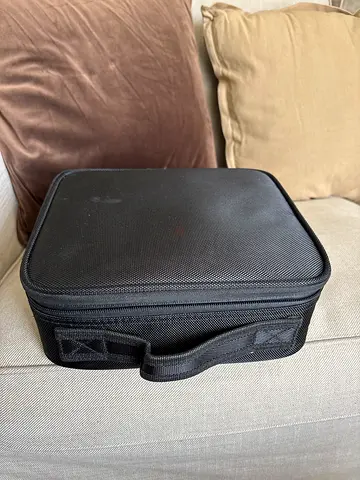 Professional Makeup Organizer Bag with Adjustable Dividers