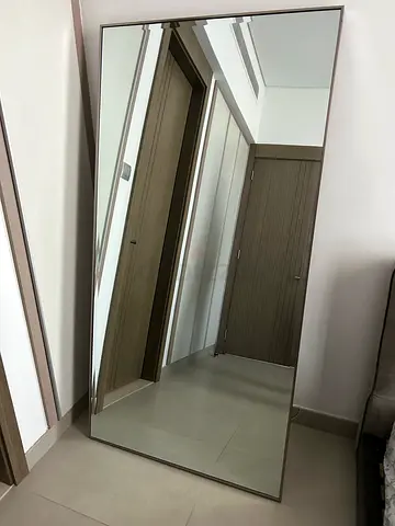 Large Full-Length Wall Mirror - Modern Frame