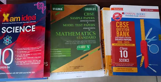 CBSE grade 10 guides and textbooks