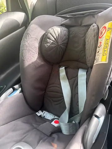 Perfect condition cybex car seat with floral canopy - limited edition