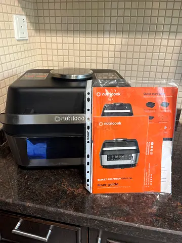 Nutricoook Digital Air Fryer Oven - Good Condition with Manual
