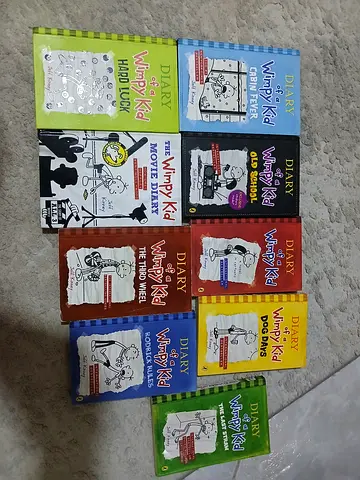Diary of a Wimpy Kid  - All for 165 price negotiable