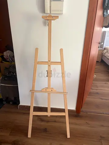 Wooden Floor Easel for Painting or Display