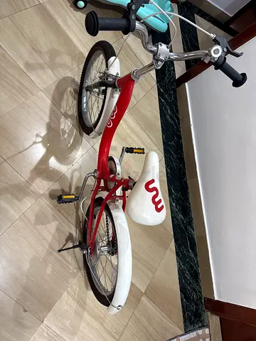 Red  White Kids Bicycle - 16 inch, Good Condition