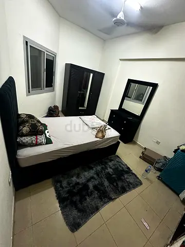 Master bedroom with attached washroom and window available
