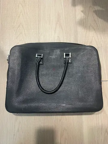 Aspinal of London Mens Mount St Bag Black