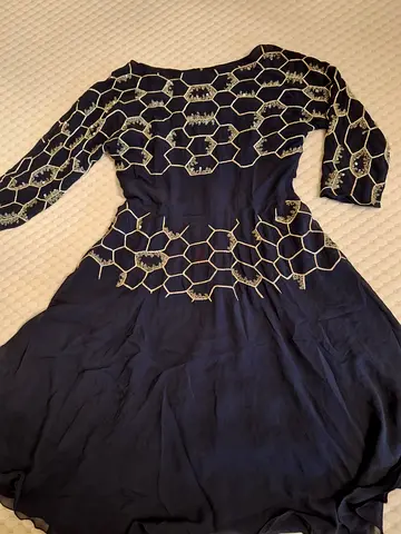 Razan Alazzouni silk dress M