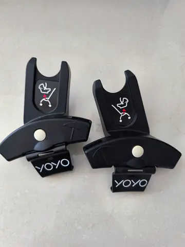 Babyzen YOYO Car Seat Adapters (Black) - Stokke - Fits Infant Car Seats