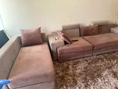L-shaped sofa