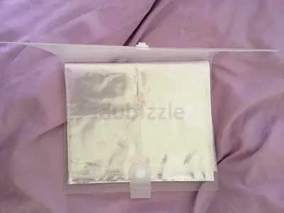 Transparent Plastic Document/Pouch Organizer - Small