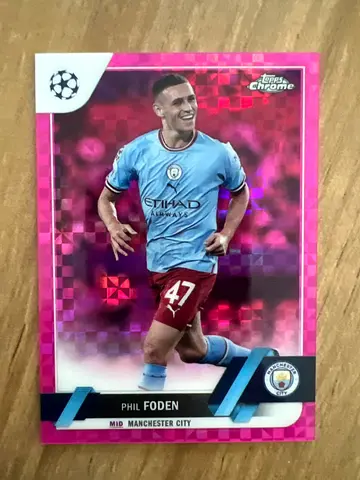 Football card Numbered Phil Foden card 236/250 perfect condition