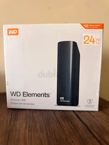 WD 24TB Elements External Hard Disk