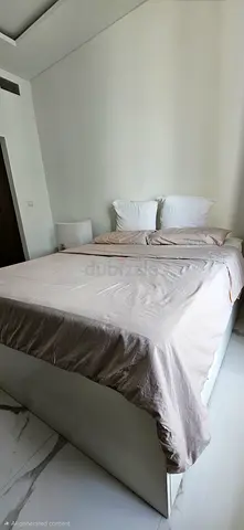 Queen Bed Frame with Mattress and 4 big spacious built-in drawers in Good Condition