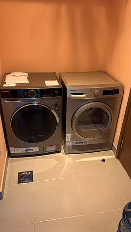 Daewoo Front Load Washer and Dryer Set - Good Condition