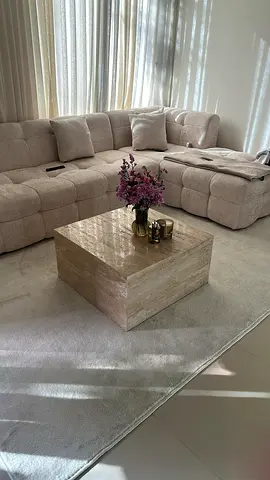 Natural Travertine Coffee table