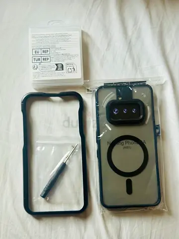 Nothing Phone 3A Case and Metal Bumper Frame