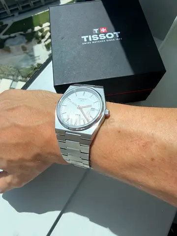 Tissot PRX Quartz 40mm Silver – Like New – Full Set
