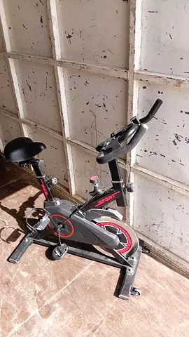 Used Indoor Spin Exercise Bike - Functional Home Cardio Bike