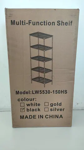 Multi-function Metal Storage Shelf - New in Box (Model LW5530-150HS)