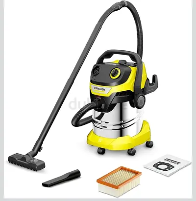 Karcher Wet and Dry Vacuum Cleaner with Stainless Steel Tank