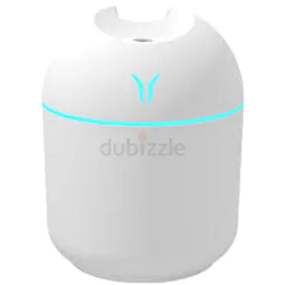 Compact USB Aroma Humidifier / Diffuser (White) - Lighted