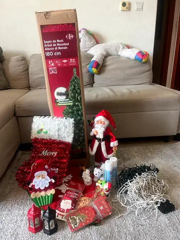 Christmas tree and decoration