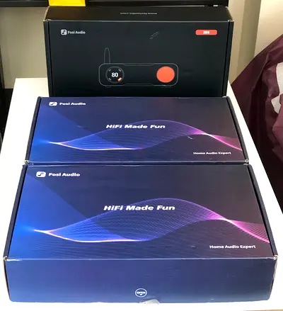 2 Fosi Audio HiFi Amplifier ZA3 + ZD3 DAC Bundle