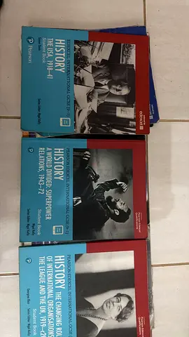 IGCSE history text books available