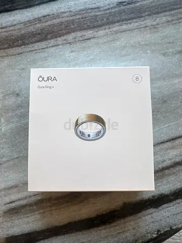 Oura Ring Gold (Gen 4) - Size 8, New in Box
