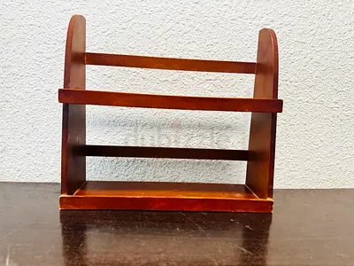 Small wooden spice/knife rack - used, good condition