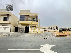 Corner Villa on Two Streets for Sale in Ajman | 5 Master BR + Roof | Large Setback | Near Mosque | R