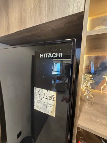 side by side fridge hitachi very good condition