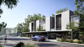 Elegant 3BR Townhouse in Masaar | Smart Forest Living