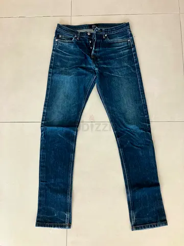 A.P.C. Mens Jeans, Blue, Size 32, French Designer Denim